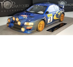 SUBARU S4 WRC MONTE CARLO #3 1998 3rd PLACE DIRTY VERSION McRae TOP MARQUES 1:18