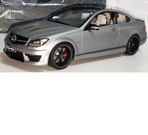 MERCEDES BENZ C63 AMG EDITION 507 GRIS MATE GT SPIRIT GT381 1:18 LIMITED EDITION