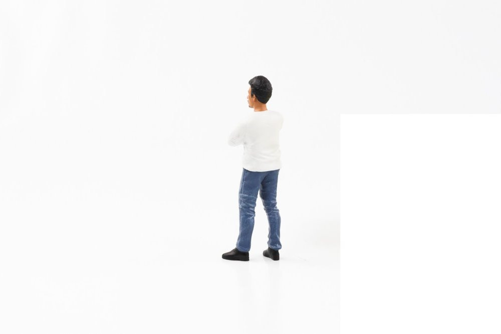 FIGURA CHICO Car Meet 3 - Figura 8 AMERICAN DIORAMA AD-76333 1:18 - Imagen 2