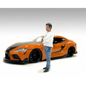 FIGURA CHICO Car Meet 3 - Figura 8 AMERICAN DIORAMA AD-76333 1:18