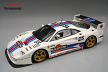 Ferrari F40 LM #23 White Martini Racing 1996 5 Spoke Gold Rims Tecnomodel TM18-286U 1:18 Limited Edition 110 PIEZAS