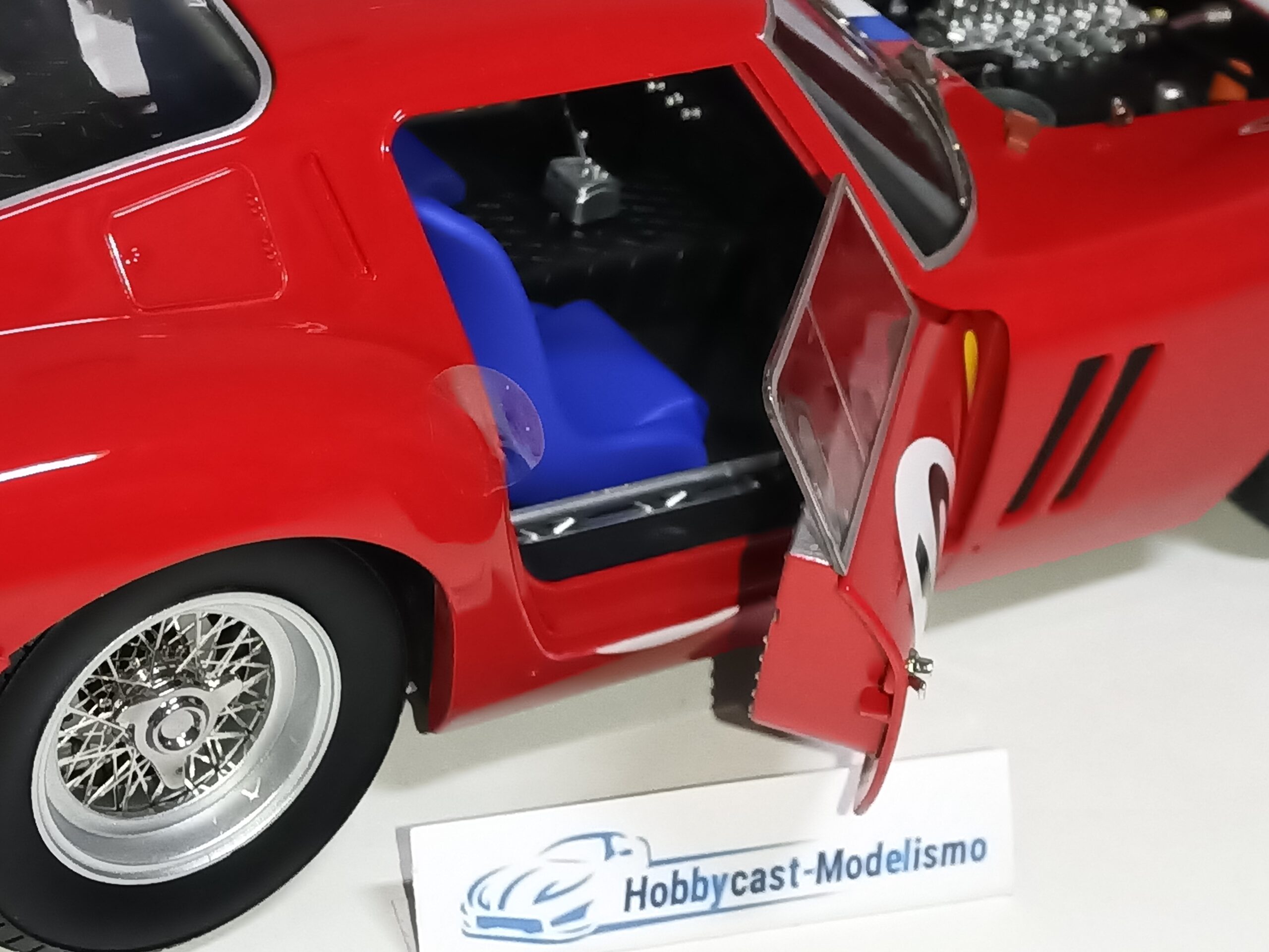 1/12 FERRARI 250 GTO #19 2º Puesto en las 24h de LE MANS 1962 NOBLET-GUICHET 1:12 KK-SCALE KKDC120125 - Imagen 24