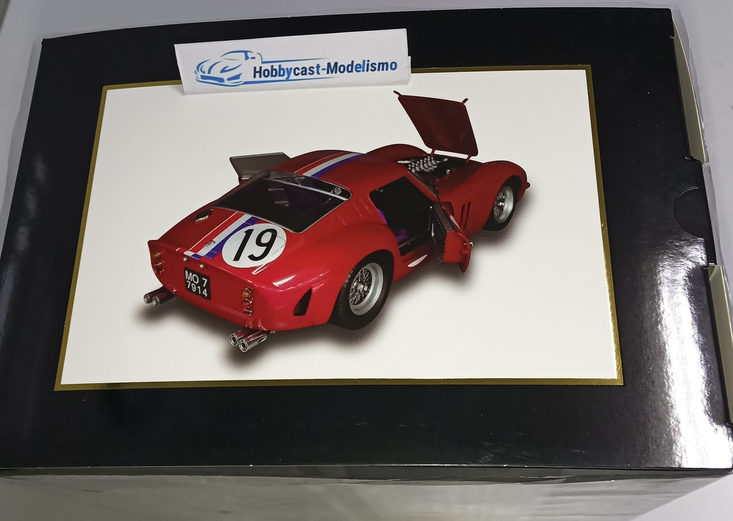 1/12 FERRARI 250 GTO #19 2º Puesto en las 24h de LE MANS 1962 NOBLET-GUICHET 1:12 KK-SCALE KKDC120125 - Imagen 30
