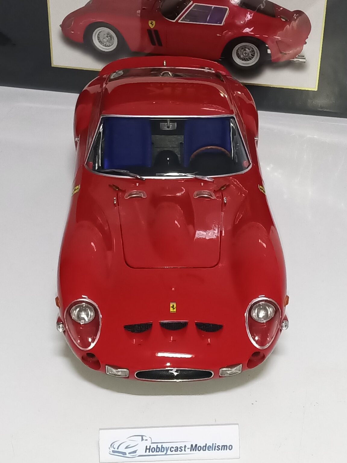 Ferrari 250 GTO 1962 Rouge - KK Scale Models 1/12 - Miniature Métal (prévente) KK Scale 880204