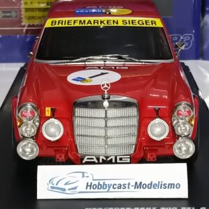 MERCEDES BENZ 300 SEL 6.3 AMG Red Sau AMG 24h Nürburgring #1 Heyer 1971 W18030002 1:18 WERK83