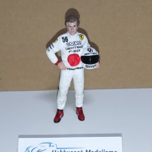 Figura Piloto con Decoración de Liberty Walk #56 Blanco de Ferrari F50 Pintado a Mano American Diorama AD76354-F50 LBWK 1:18