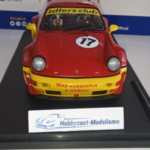 Porsche 911 (964) RWB Rauh-Welt Maty's Idlers 2016 Rojo / Amarillo 1:18 Solido 1807509