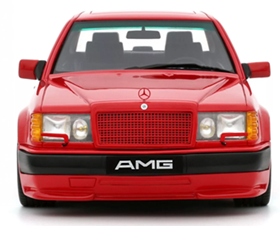 Mercedes Benz E300 6.0 AMG Signal Red 568 1987 OT1104 OTTO MOBILE 1:18 Limited Edition