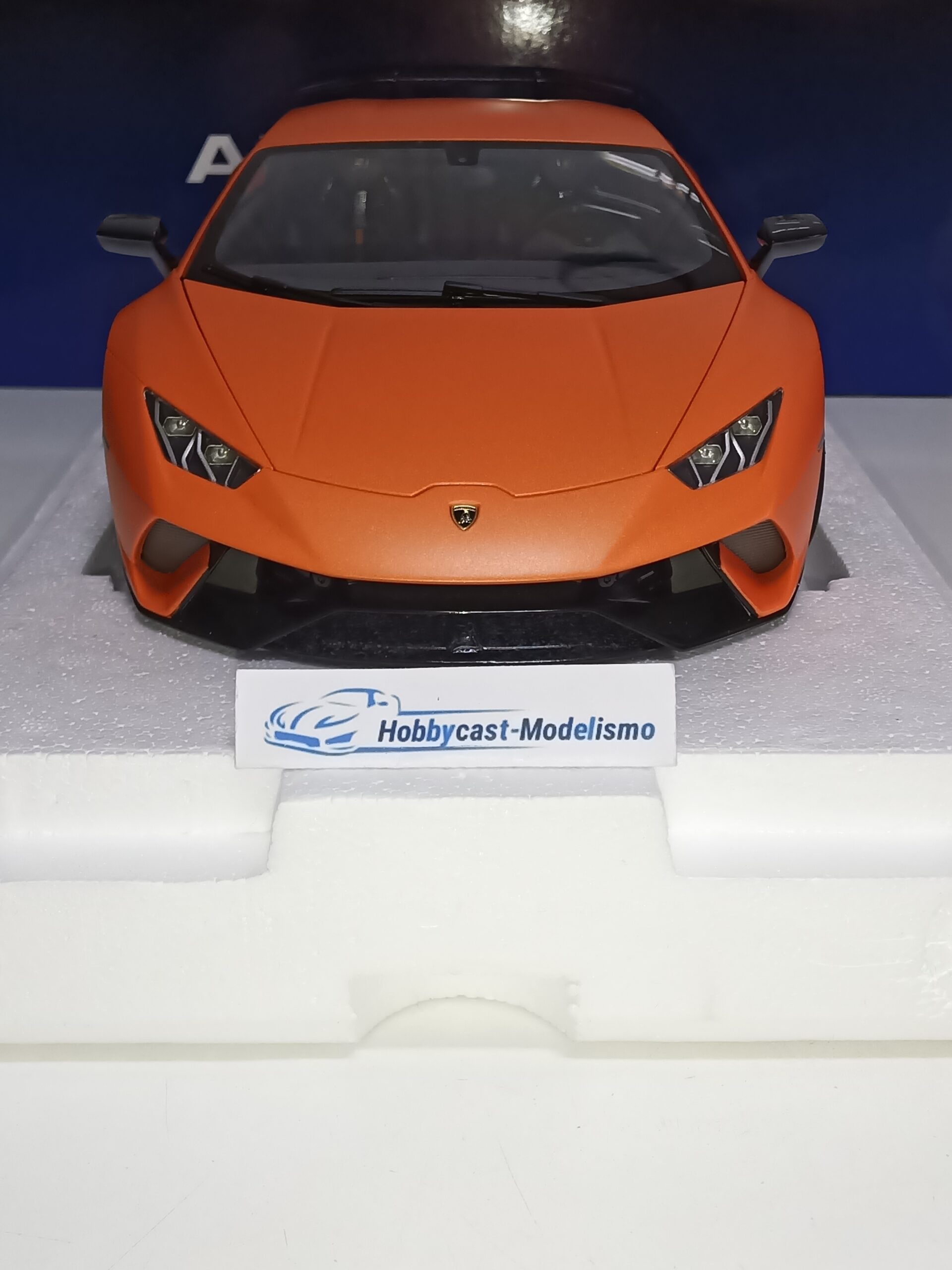 1/12 LAMBORGHINI HURACAN PERFORMANTE 2017 Arancio Anthaeus/Naranja Mate AUTOART 12076 1:12 - Imagen 7