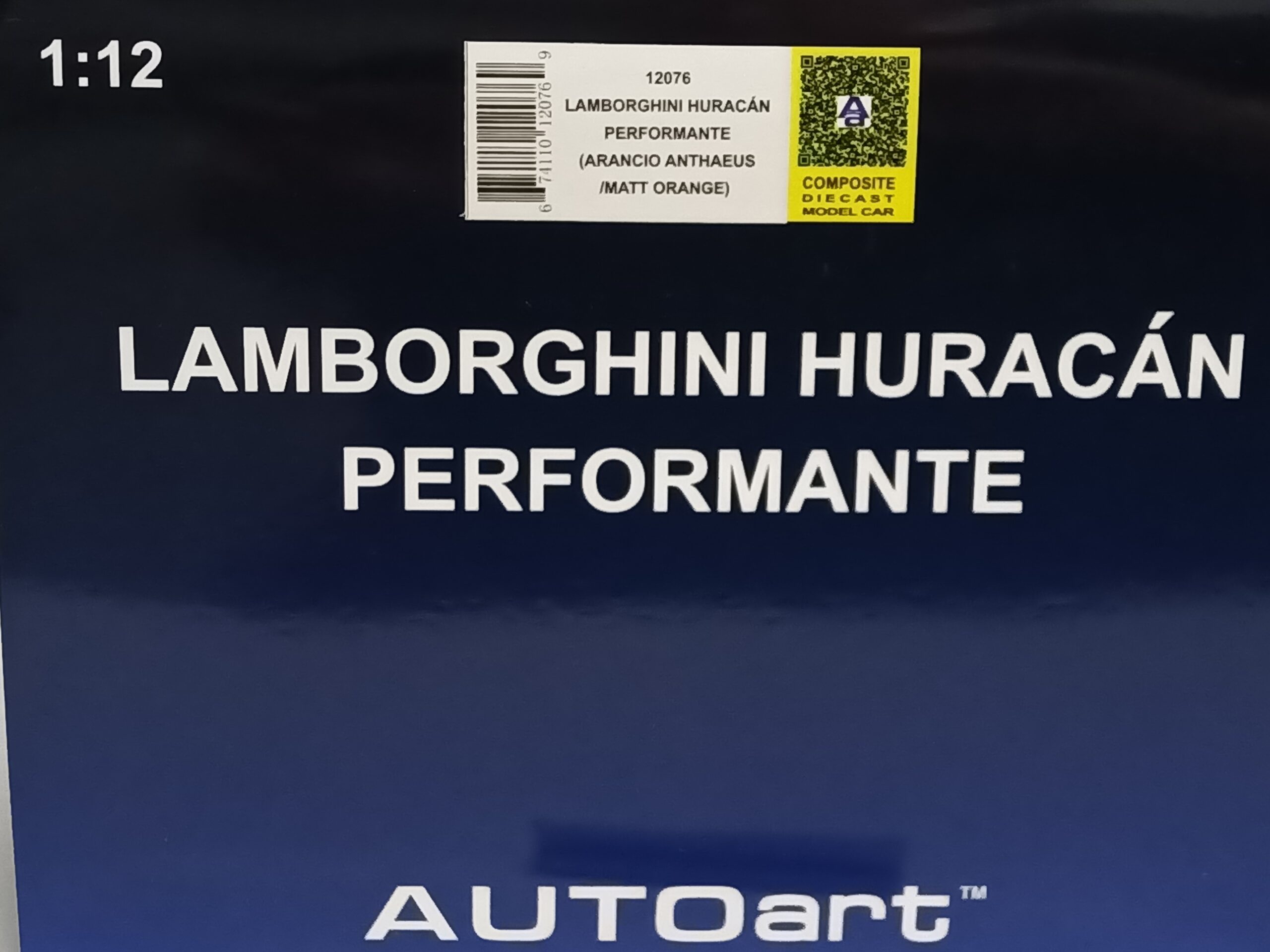 1/12 LAMBORGHINI HURACAN PERFORMANTE 2017 Arancio Anthaeus/Naranja Mate AUTOART 12076 1:12 - Imagen 35