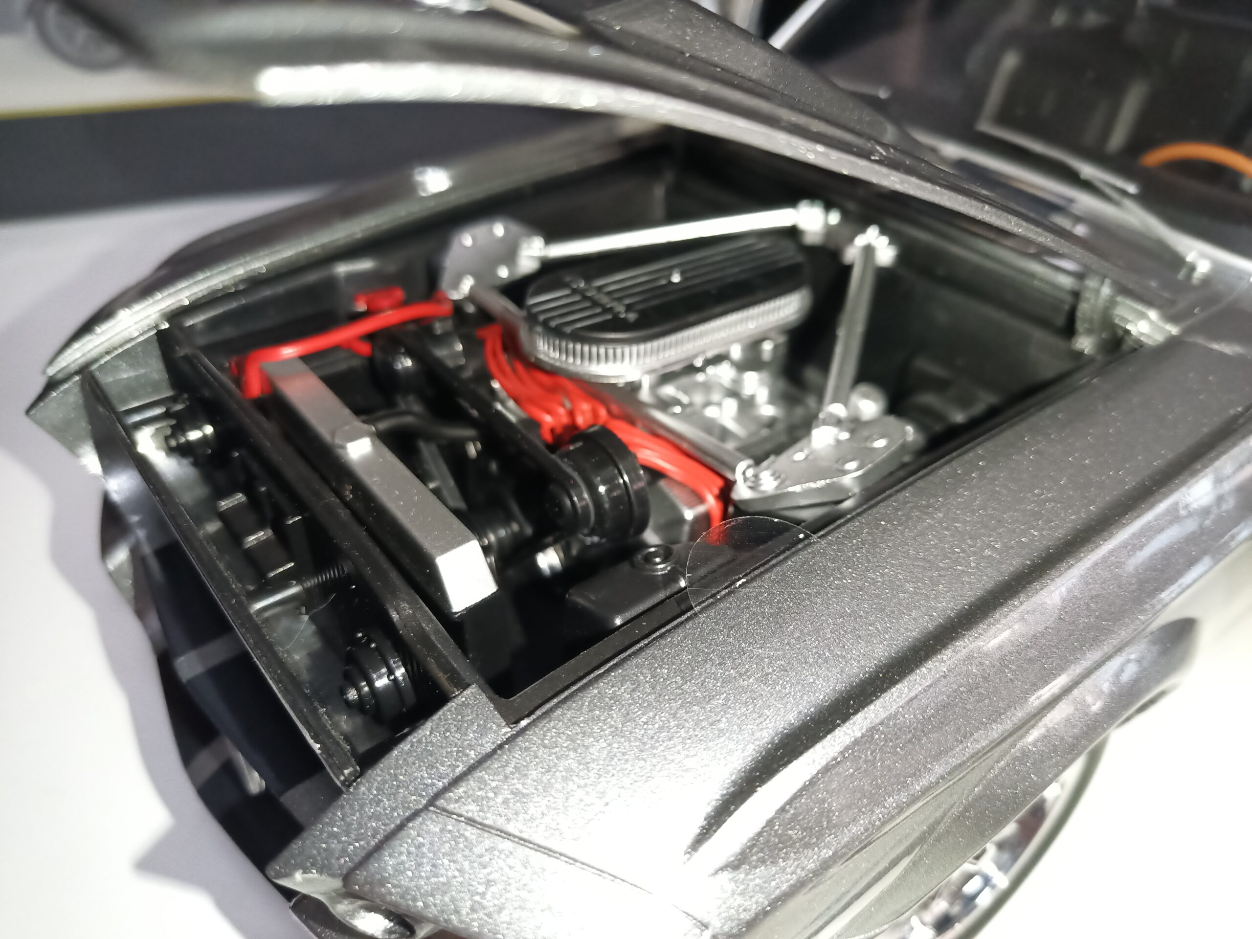 1:12 FORD MUSTANG SHELBY GT500 ELEANOR 1967 GREY DE LA PELICULA "GONE IN 60 SECONDS" KK-SCALE KKDC120171 1/12 - Imagen 17