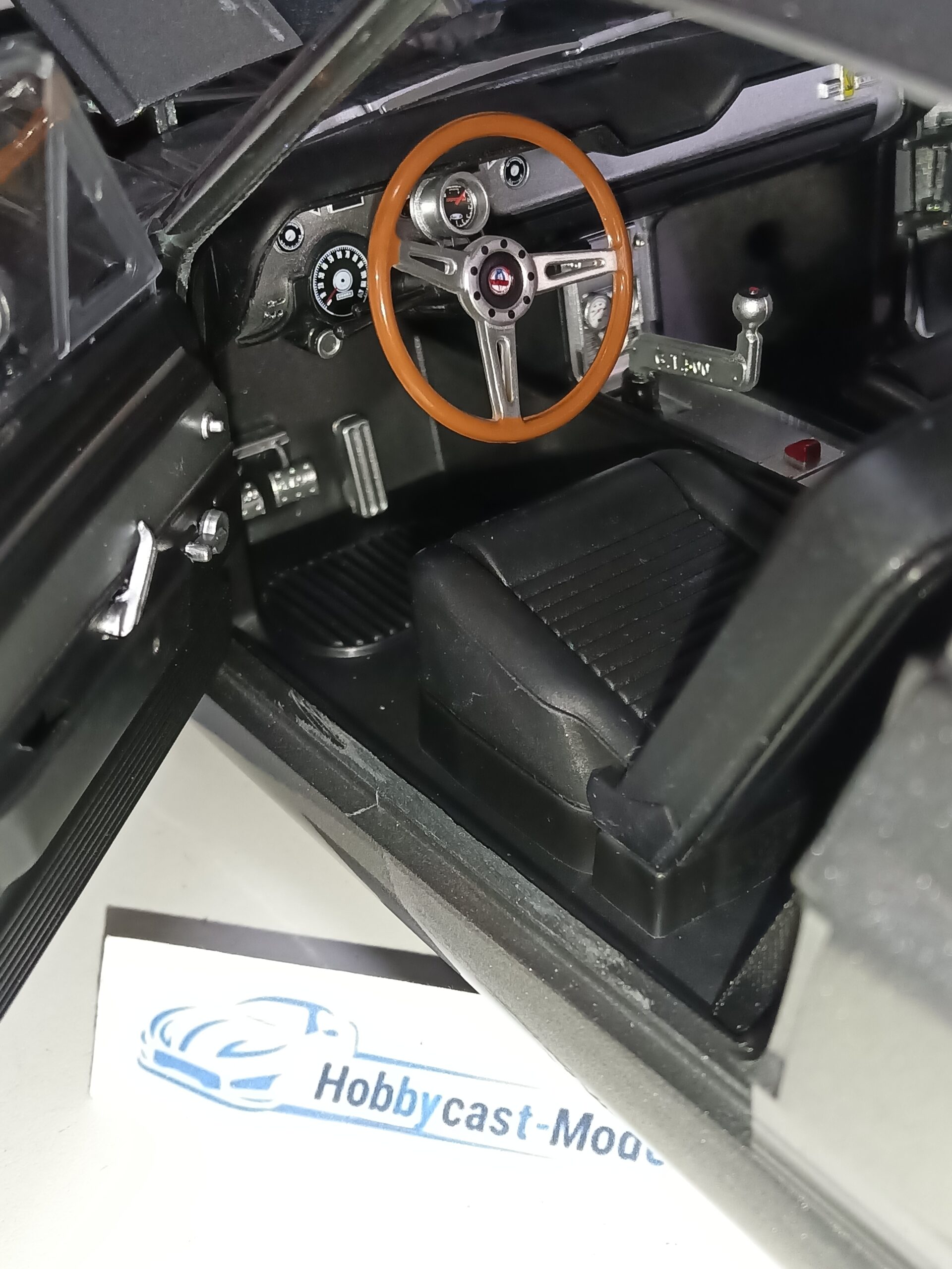 1:12 FORD MUSTANG SHELBY GT500 ELEANOR 1967 GREY DE LA PELICULA "GONE IN 60 SECONDS" KK-SCALE KKDC120171 1/12 - Imagen 20