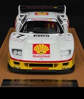 FERRARI F40 LM TEAM SHELL #7 RENDERING EDITION 1996 1:18 TECNOMODEL TM18-410G  LIMITED EDITION 80 Pcs