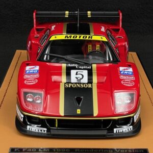 FERRARI F40 LM #5 RENDERING VERSION 1996 STEFANO 1996 1:18 TECNOMODEL TM18-410H  LIMITED EDITION 65 Pcs