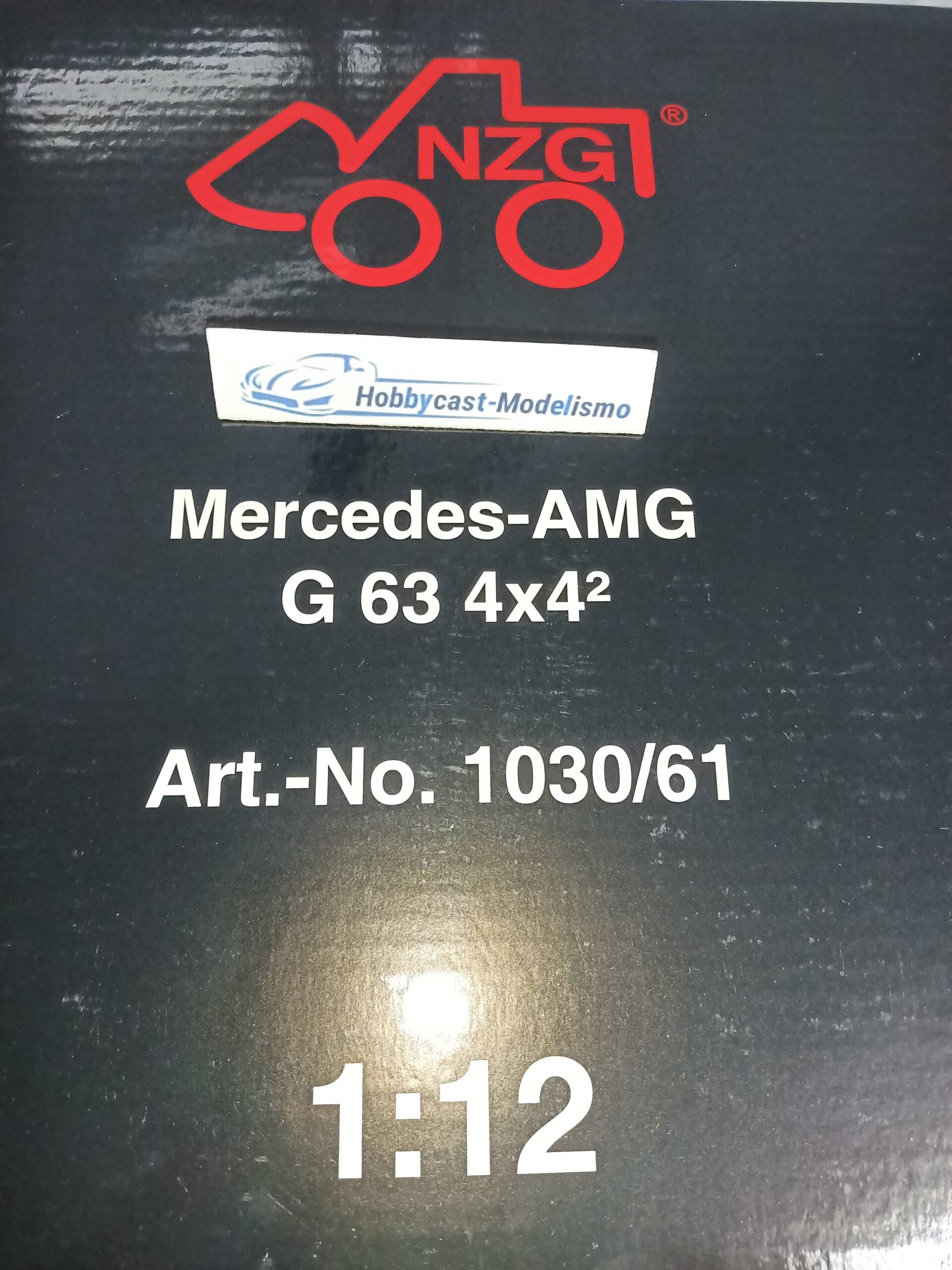 1:12 MERCEDES BENZ G-CLASS AMG 4x4² 2022 PLATINUM SILVER 1030/61 NZG 1/12 - Imagen 15