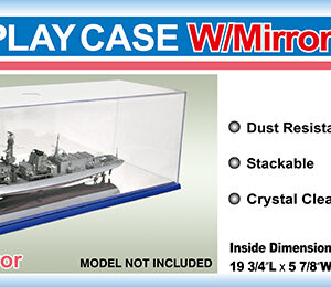 VITRINA MASTER TOOLS LARGO 50,1 X ALTO 14,9 X  ANCHO 14,6 CM 09850 TRUMPETER