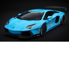 Lamborghini Aventador LP 700-4 LB-Works 2017 Blue GT SPIRIT GT073 1:18 Limited Edition 504 pcs
