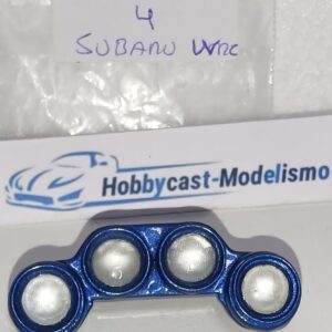 REPLICA FARERA NOCTURNA COMPLETA DEL SUBARU IMPREZA WRC 1998 ( MODELO 4 ) AZUL YA PINTADA