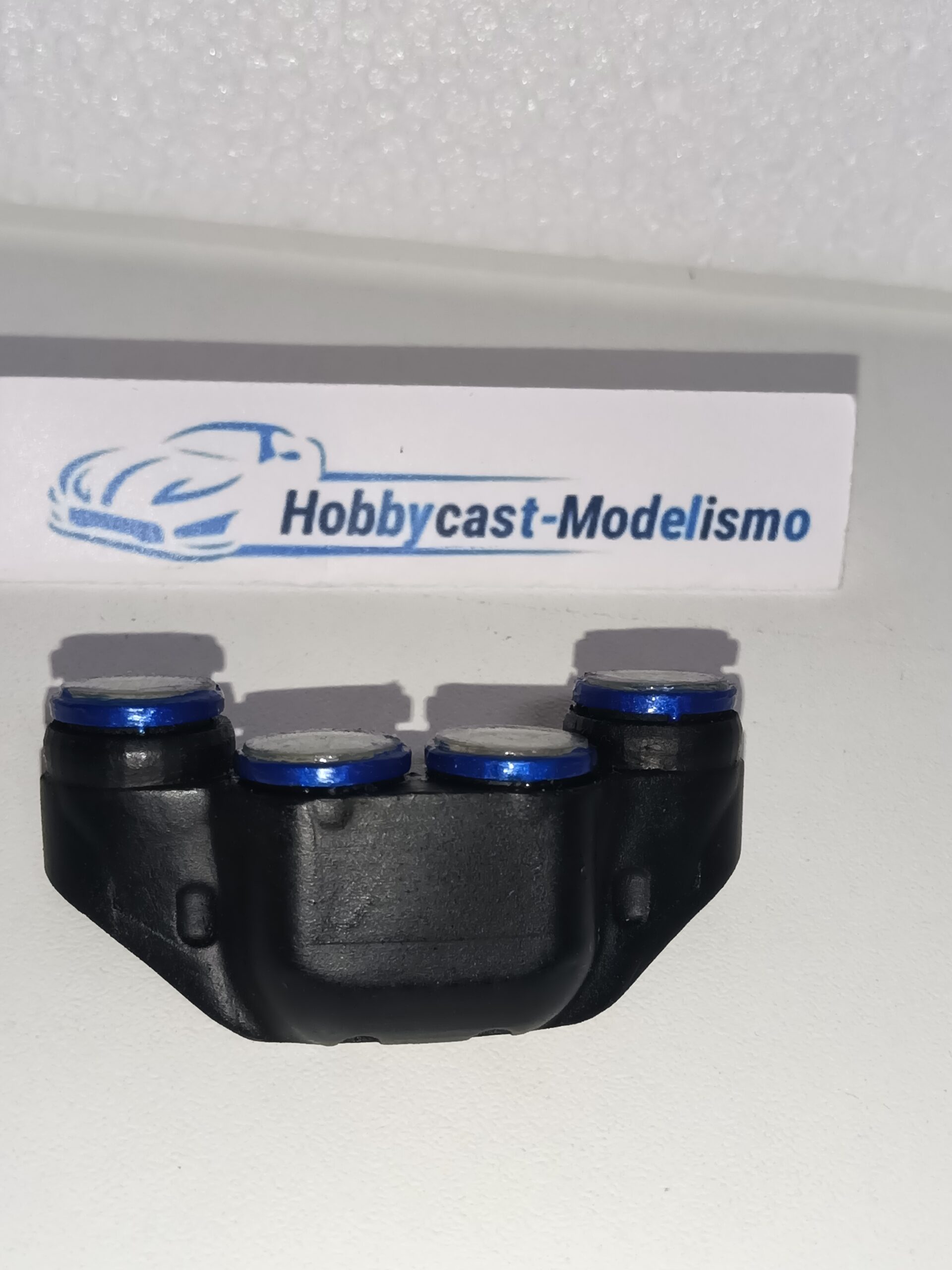 REPLICA FARERA NOCTURNA COMPLETA DEL SUBARU IMPREZA WRC 1998 ( MODELO 1 ) NEGRA MATE PERFIL EN AZUL SUBARU YA PINTADA - Imagen 12