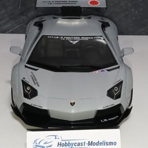 Lamborghini Aventador LB-Work  Zero Fighter Matte Gray 2016 GT SPIRIT-KYOSHO GTS18502MG 1:18 Limited Edition 500 pcs