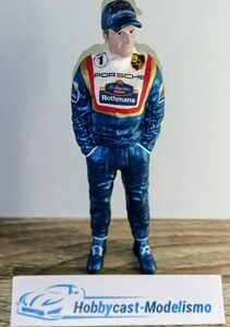 Figura Piloto PORSCHE 911 (997) ROTHMANS 2020 #1 Pintado a Mano American Diorama AD76355-#1 ROTHMANS 1:18