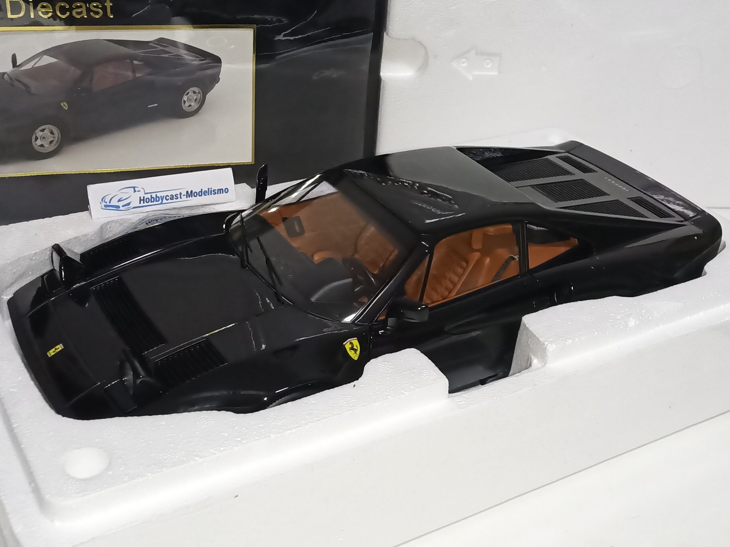 1:12 FERRARI 288 GTO 1984 BLACK KK-SCALE KKDC120153 1/12 - Imagen 9