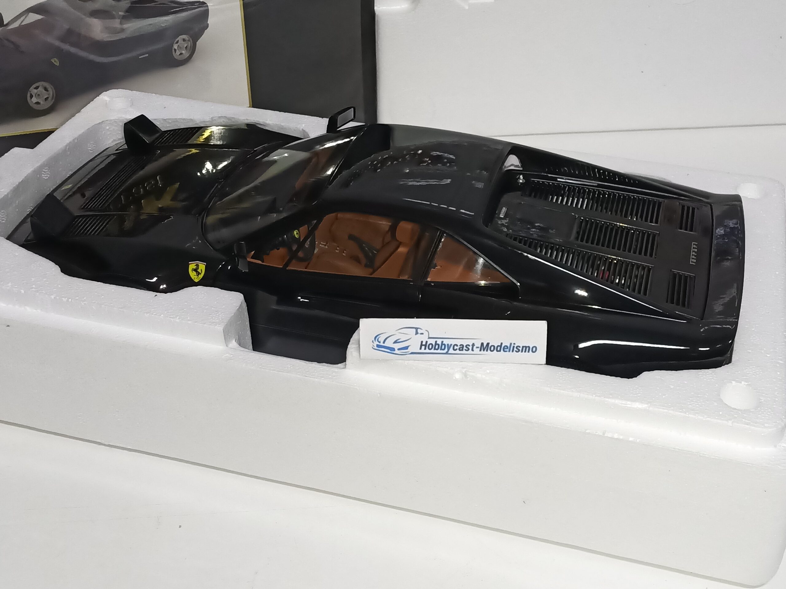 1:12 FERRARI 288 GTO 1984 BLACK KK-SCALE KKDC120153 1/12 - Imagen 12