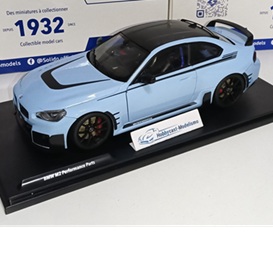 BMW M2 PERFORMANCE PARTS G87 2024 ZANDVOORT BLUE S1812901 1:18