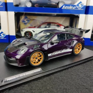 PORSCHE 911 ( 992 ) GT3 RS WEISSACH PACKAGE 2024 VIOLA PURPLE METALLIC S1812103 1:18