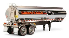 1/14 FUEL TANK TRAILER CISTERNA GASOLINA TAMIYA 56333 KITT EN METAL INOX  R/C 1:14