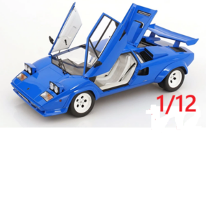 1/12 LAMBORGHINI COUNTACH LP5000S QV AZUL 1985 KK-SCALE KKDC120145 1:12