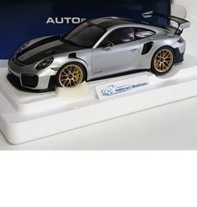 Porsche  911 (991.2) GT2 RS Weissach Package ( GT SILVER ) Autoart 78174 1:18
