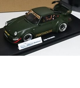 PORSCHE 911 (964) RWB Rauh-Welt PENTHOUSE VERDE KAKI 2025 GT SPIRIT GT559 1:18 Limited Edition 1500 Pcs