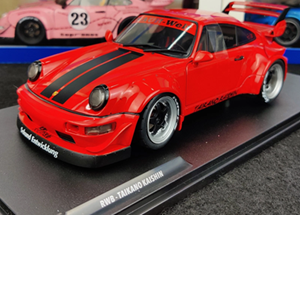 PORSCHE RWB BODY KIT TAIKANO KAISHIN RED 2024 S1807514 SOLIDO 1:18