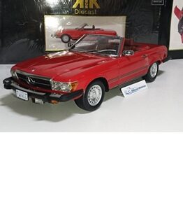 1/12 MERCEDES BENZ 450 SL R107 VERSION U.S.A RED DE LA SERIE DE TV DALLAS 1979 KK-SCALE KKDC120261 1:12