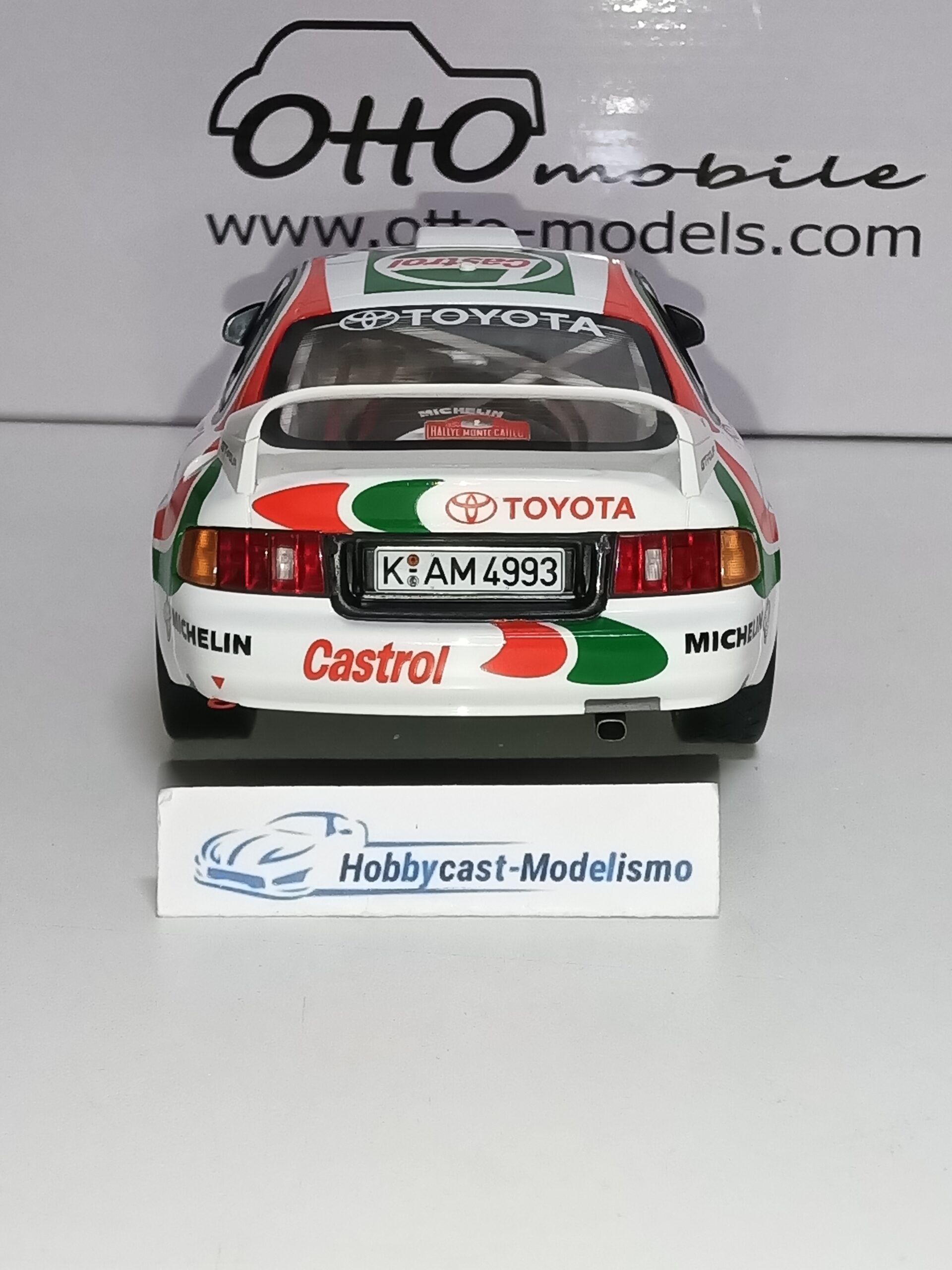 Toyota Celica GT Four ST205 Gr.A Rallye Monte Carlo #2 1995 OTTO-MOBILE OT1220 1:18 LIMITED EDITION 1500 Pcs - Imagen 6