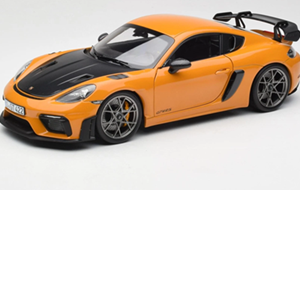 Porsche Cayman GT4 RS Weissach Package 982 2023 Color Bahama Yellow 1:18 NOREV 187252