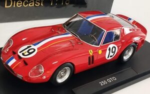 FERRARI 250 GTO #19 24h DE LE MANS 1962  1:18 KK-SCALE KKDC180731 PERSONALIZADO