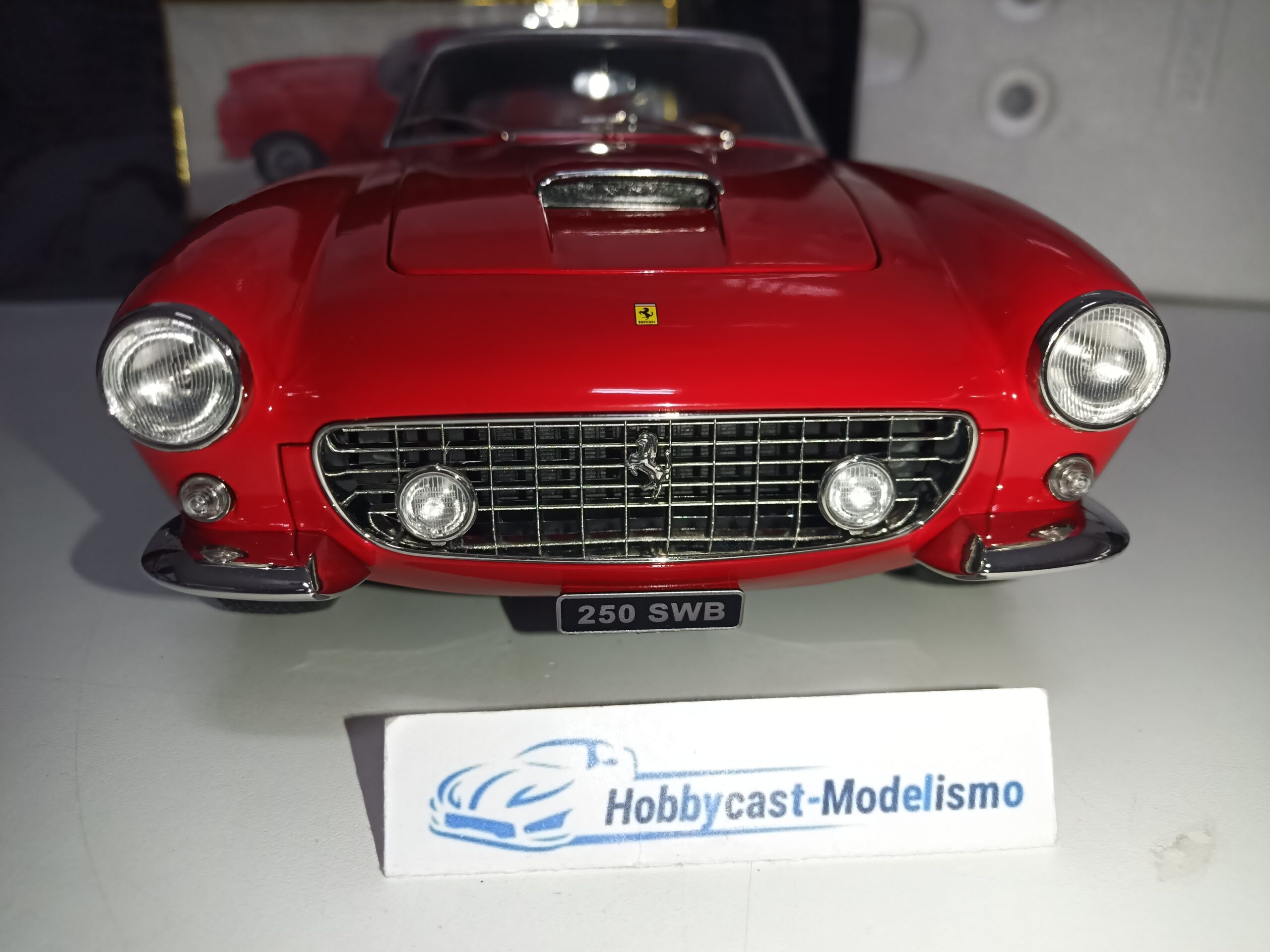 1:12 FERRARI 250 GT SWB PASSO CORTO 1961 RED KK-SCALE KKDC120291 1/12 - Imagen 19