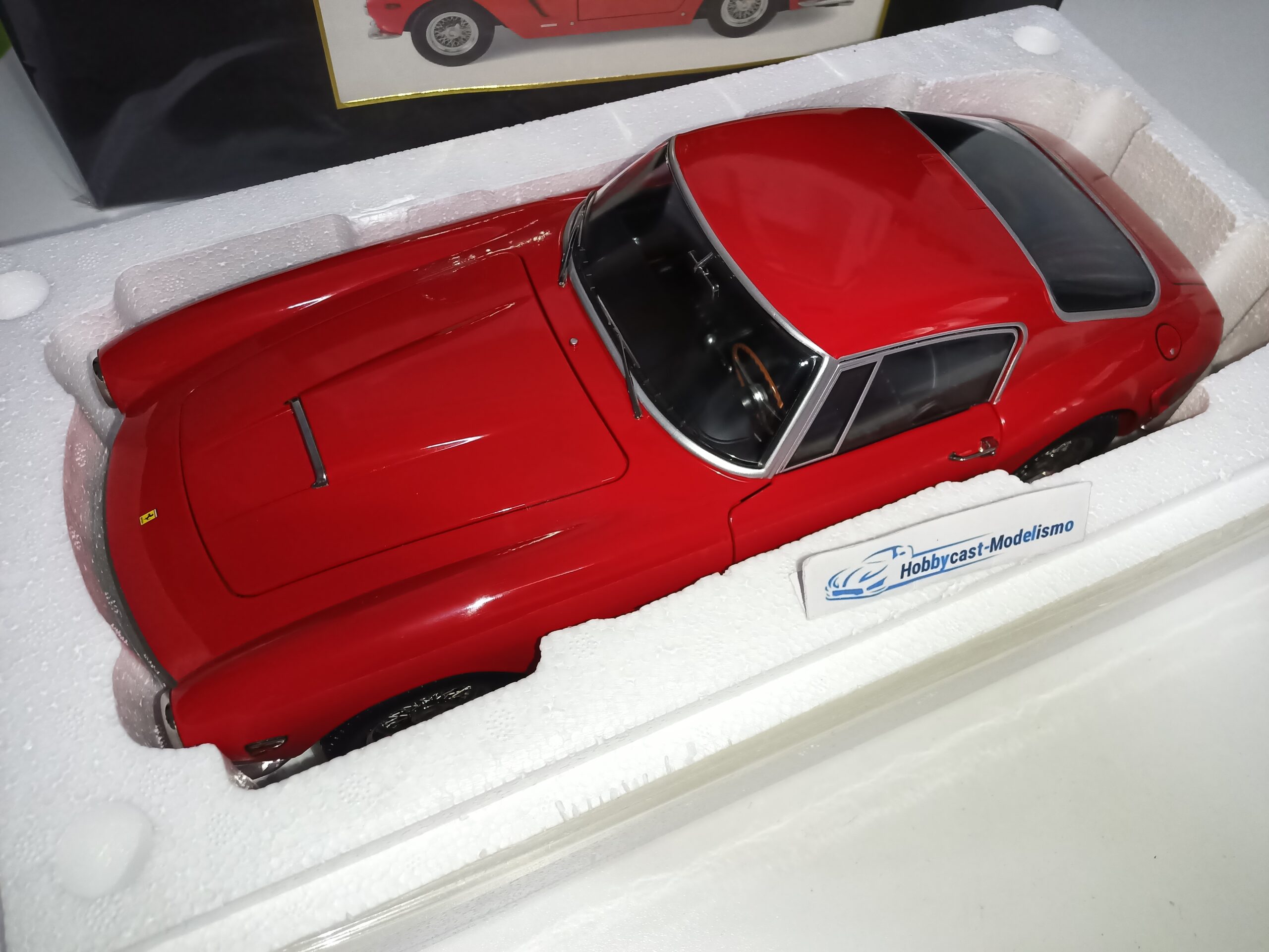 1:12 FERRARI 250 GT SWB PASSO CORTO 1961 RED KK-SCALE KKDC120291 1/12 - Imagen 21
