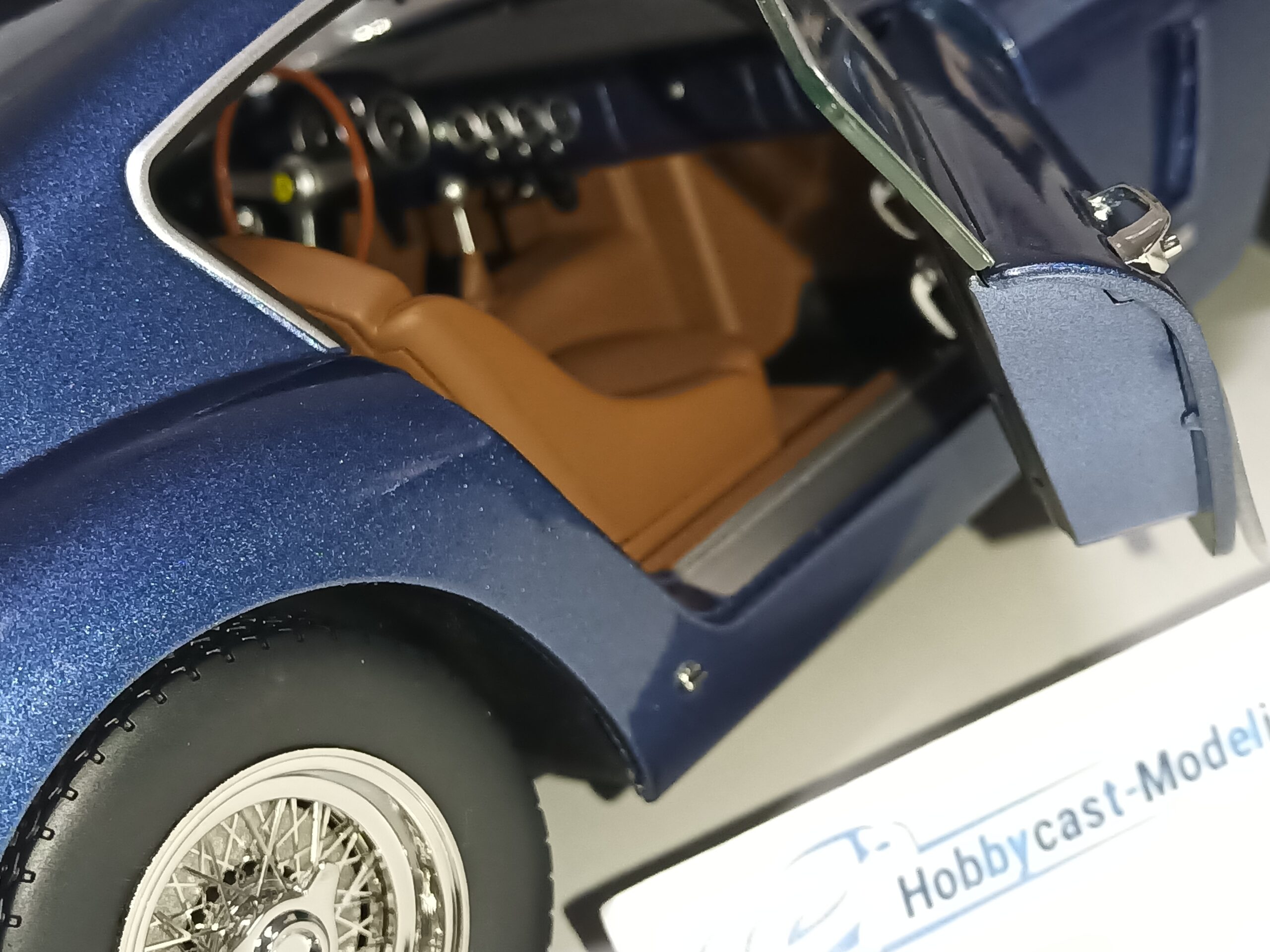 1:12 FERRARI 250 GT SWB PASSO CORTO BLUE METALIC 1961 KK-SCALE KKDC120293 1/12 - Imagen 11