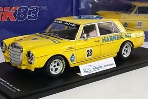 Mercedes Benz AMG 300 SEL 6.8 #38 Hannen Alt Hockenheim 1971 Heyer Werk83 1:18 W18030003