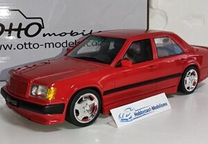 Mercedes Benz E300 6.0 AMG Signal Red 568 1987 OT1104 OTTO MOBILE 1:18 Limited Edition