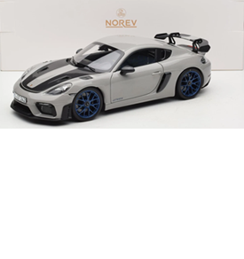 Porsche Cayman GT4 RS Weissach Package 2023 Chalk 1:18 NOREV 187253