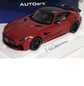 MERCEDES BENZ AMG GT-R DESIGNO CARDINAL RED METALLIC AUTOART 76331 1:18