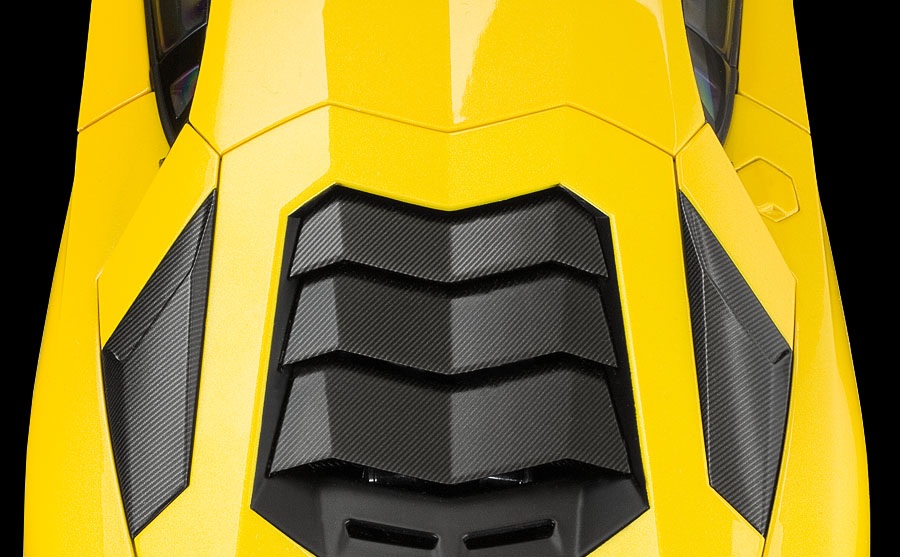 LAMBORGHINI AVENTADOR S ( NEW GIALLO ORION/PEAR YELLOW AUTOART 79132 1:18 - Imagen 18