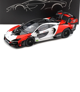 LCD McLaren Senna GTR 2021 Blanco/Rojo #12 Team Marlboro LCD18016 LCD MODELS 1:18
