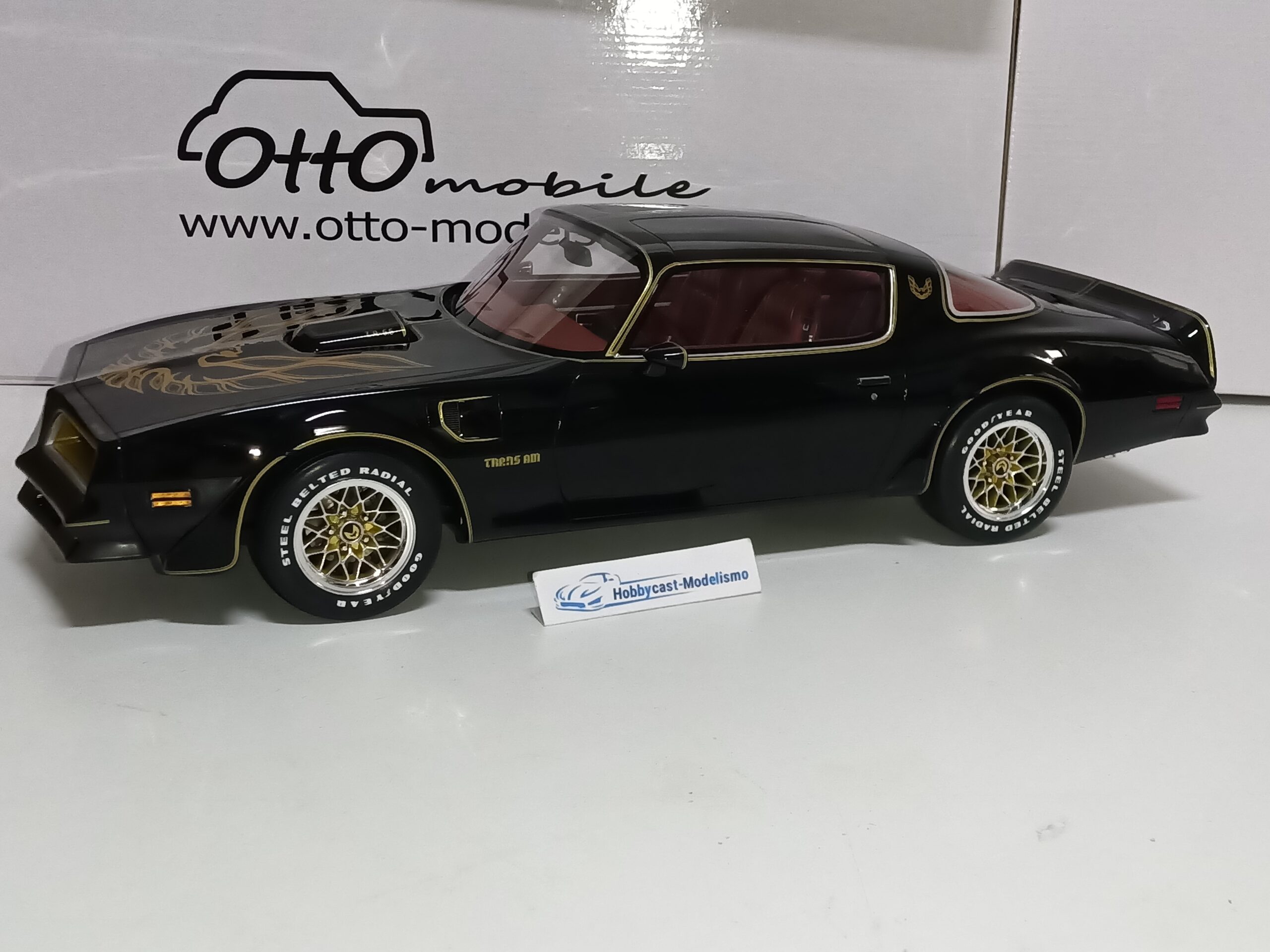 1/12 PONTIAC FIREBIRD TRANS Am 1977 OTTO-MOBILE 1:12 G098 LIMITED EDITION 2000 Pcs - Imagen 5