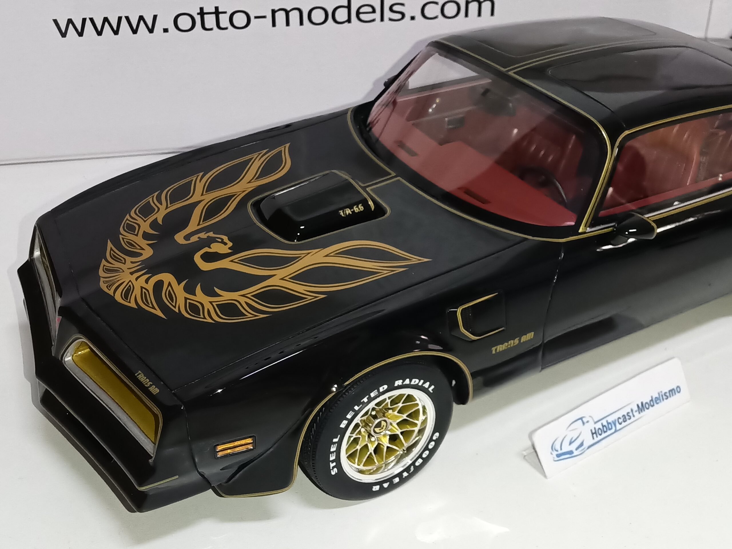 1/12 PONTIAC FIREBIRD TRANS Am 1977 OTTO-MOBILE 1:12 G098 LIMITED EDITION 2000 Pcs - Imagen 6