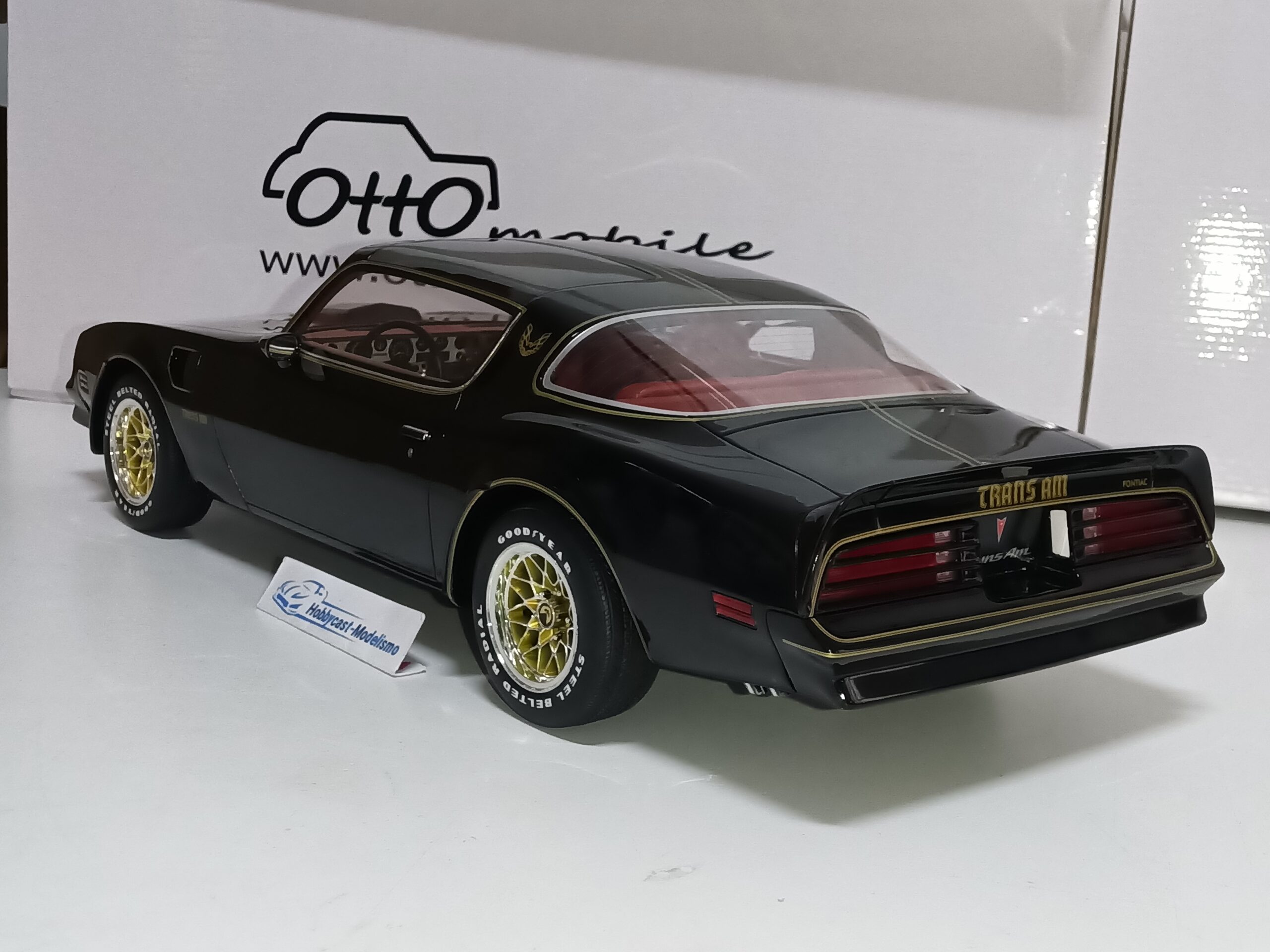 1/12 PONTIAC FIREBIRD TRANS Am 1977 OTTO-MOBILE 1:12 G098 LIMITED EDITION 2000 Pcs - Imagen 8